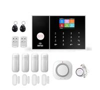 Di Allarme Sicurezza Domestica GSM WIFI Wireless Con Sensore Movimento Antifurto For Casa Intelligente Compatibile Tuya IP Camrea Semplice Sicuro(I)