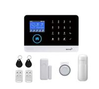 Di Allarme Sicurezza Domestica Wireless WIFI 4G For L'APP Tuya Smartlife Con Rilevatore Sensori Movimento For Animali Domestici Semplice Sicuro(A)