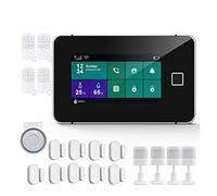 di allarme sicurezza Tuya Display umidità della temperatura armato impronte digitali 433 MHz Wireless Smart Home Burglar(G60-H set)