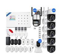 Di Allarme W181 Unità Centrale WIFI GSM Sensore Porta Wireless Intelligente Supporto Antifurto Controllo APP Sistema Di Allarme Completo(KIT 2)