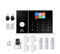 Di Allarme Wifi GSM For Di Sicurezza Wireless Domestico E Aziendale Con Telecomando APP For Sensore Pir E Porta(K)