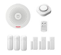 di allarme WiFi Kit antifurto sicurezza wireless con rilevatore movimento Sensore porta Smart Life App Home Facile Da Installare(F)