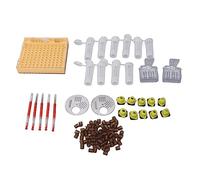di allevamento regina in plastica Kit di innesto per allevamento di api regine di apicoltura Strumenti per apicoltura Forniture per alveare Giardino domestico Durevole 110 tazze