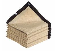 di alluminio, Rete parasole 85% UV Block Beige Varie misure(3.0x8.0 m/9.8x26 ft)