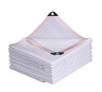 di alluminio, Rete parasole bianca 88% for ombreggiare le piante in casa, balcone, cortile, diverse dimensioni(5.0x8.0 m/16.4x26 ft)