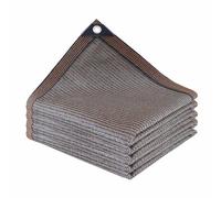 di alluminio, Rete parasole in HDPE marrone, diverse misure(4.0x4.0 m/13x13 ft)