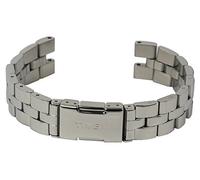 Di alta qualità orologio da polso bracciale donna in acciaio inox Band argento lucido adatto a Timex t2p549 t2p543 t2p544
