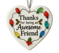 di amicizia marine a forma di cuore - Ceramic 3D Friendship fatti a mano decorazioni per mare | Decorazioni per la casa per gli uffici scrivania per feste che offrono una sala scolastica del do