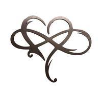 Di Amore In Metallo Per La Decorazione Della Casa, Arte Della Parete Con Cuore D'amore, Decorazione Da Parete Unica Con Cuore Infinito, Segno D'amore, Ornamenti Artistici In Acciaio | Modelli