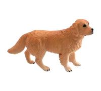 di animale della fattoria, mini statuetta realistica di cane, Golden Retriever