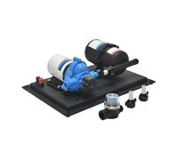Di approvvigionamento idrico integrato con stabilizzazione della pressione for yacht e camper, comprese pompe booster da 12 V/24 V a membrana 13 litri a prova di perdite(24V)