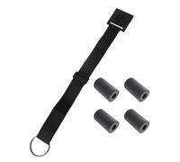 di arresto per puntale per violoncello - Ancoraggio con tappo antiscivolo regolabile, protezione per pavimento con imbottitura spessa | Dispositivo con cinturino in nylon resistente per strume