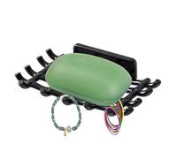 di barrette da sola con pellicola montata a parete - vassoio di saper da - trapano, porta sapone adesiva per la doccia, vasca da bagno, spugna per lavanderia, lavaggio del
