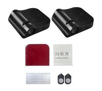 di benvenuto auto - proiettore wireless con sensore a infrarossi per atmosfera porta auto | Coppia di decorative Halloween per adulti, amanti e famiglie | Perline LED A