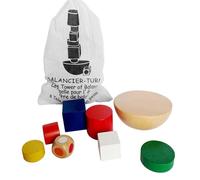di bilanciamento in legno - Wobble Tower Strategy Game for Kids | dello stack 'emisfero in legno con borsa, giocattolo di apprendimento delle abilità motorie per, gioco di le