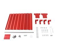 di Binari di Guida Paralleli in Lega di Alluminio per Circolare Set di Giunzione di Binari di Guida Universali a 90 Gradi