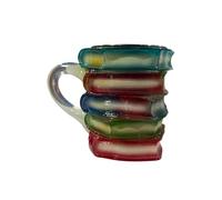 di birra in del libro vintage - a forma di libro colorata a mano 3D, da bere retrò creativo | Tazze di succo di bevande al calore, da viaggio per caffè novità decorativa,