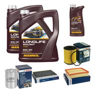 Di Bosch Controllo Set 11L mannol Longlife 504/507 5W-30 per VW Passat