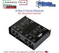 DI BOX 2 CANALI "PASSIVA" PER STRUMENTI MUSICALI