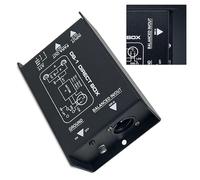 DI Box Sdoppiatore XLR Canale Singolo per Segnale Audio Riduzione Rumore