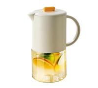 di | Brocche di tè facili da pulire con manico | Dispenser di bevande ghiacciate ermetiche, distributore di bevande in per frigorifero 1500ml