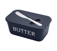 di burro - Contenitore di burro per controsoffitto | di margarina con coperchio e coltello | 6.57x3.82x2.91 pollici | Porcellana Tenuta contenitore d'aria impermeabile