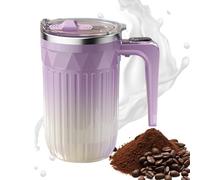 Di Caffè Con Agitazione Magnetica Automatizzata | di Miscelatore Elettrico Da 450 ML, Con Revolvor Rimovibile Display Di Temperatura Ricaricabile E Rivoluzione Magnetica,Per Tè Al Latte