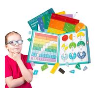 Di Calcolo Magnetico - Rechen Apprendimento Giocattoli, Set Di Matematica Colorato Con Numeri Magneti E Simboli Per Il Conteggio, Aritmetica E Smistamento | Ideale Per La Scuola Materna, L'asi