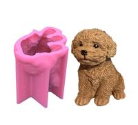 di Cereali per Cani - Grande di Cucciolo 3D in Silicone, di Irrigazione per La | Produzione di Candeline per Fai da Te, di Sapone, di Candele di Profumo,