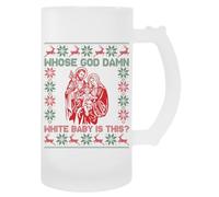 Di Chi È Quel Dannato Bambino Che Nascerà Questo Natale Boccale Per Bevande Con Manico In Vetro Per Birra Glass Beer Cup Handled Beverage Mug