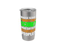 Di chi serve qual è il punteggio Pickleball Humor Bicchiere termico in acciaio inox doppia parete