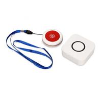di chiamata cercapersone wireless per operatori sanitari in | Pulsante di avviso wireless, portata aperta 330 m, 38 segnali acustici, 4 livelli di volume, avviso paziente portatile,