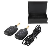 di chitarra wireless Kit di trasmissione per trasmissione audio professionale per la performance di chitarra elettrica Pratica in metallo Costruzione Metal Dimensione compatta