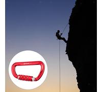 Di Chiusura in alluminio Arrampicata Moschettone D a Forma di Moschettone