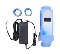 di cloratore della piscina Auto -adattamento operatore di cloro di cloro in acqua salata per la piastra di titanio della piscina ABS 297.5x122x153mm (EC Pro 20)