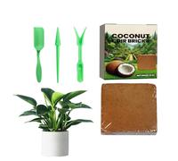 Di Cocco Per Coltivazione,Substrato Organico da Coltivazione con Gusci di Cocco | Substrato Naturale Idroritentivo per Piante in Vaso, Giardinaggio, Rinvaso e Coltivazione Indoor