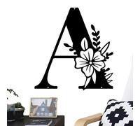 di cognome per la casa, di lettere dal design floreale, decorazione per esterni, design decorativo per familiari, amici, colleghi