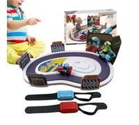 Di Corse Con Rilevamento Del Movimento Wireless Pista Giocattolo Per Due | Da Tavolo Con Tracciato Per bambini 3+ e adulti vacanze scolastiche e compleanno