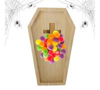 di di Halloween | Pumpkin Food VAY | Piatti di snack fantasma in legno | Festival Cine Carcuterie Board Ornaments per la raccolta, snack frutti e dessert