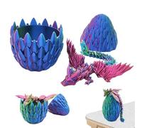 di drago 3D con drago all'interno, Drago stampato in 3D con - Giocattoli Fidget del Drago di - Decorazioni per la casa, giocattoli da scrivania, figurine da collezione per bambini adulti