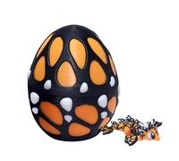di Drago Stampato in 3D con Drago | Divertente E Articolato Con Decorazione Elastica E Miniatura Interna - Stampato In 3D,Per Famiglia Amici Ragazzi Giovani Figlio Compleanni Casa Auto Scrivania Libre