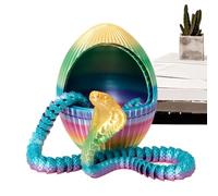 di drago stampato in 3D, giocattolo serpente stampato in 3D Ornamento | Giocattolo agitato con di drago per la decorazione 'auto da ta