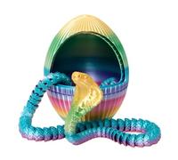 di drago stampato in 3D, giocattolo serpente stampato in 3D Serpente Drago | Giocattolo Fidget serpente stampato Figurina articolata di fantasia drago serpe