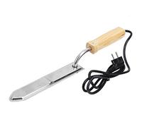 di elettrico Uncapping KIFE, tagliere di in acciaio inossibile con manico in legno ergonomico Strumento di alveare a riscalmento rapido per attrezzature per l'apicoltura