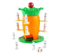 di Equilibrio Torre a Forma di Carota con 8 Coniglietti Giocattolo da | Giocattoli Per per Casa Scuola Ludoteca Feste Bambini Eta 3 Anni e Oltre