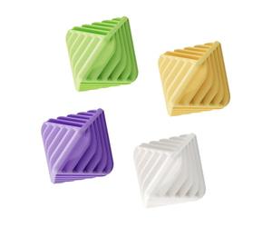 di essiccazione per asciugacapelli, 4 palline ammorbidenti per il bucato, ammorbidente antipeluche per tessuti, per uso lavaggio asciugatura bagno, viaggio, appartamento, casa, dormitorio hotel