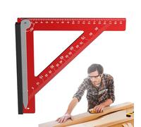 Di Falegname, Ad Angolo Retto Di 90 Gradi - Righello Di Misura Angolo Per La Lavorazione Del Legno | Destinato all'Architettura Ingegneria Falegneria