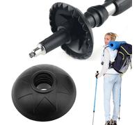 di fango per bastoncini da trekking - Nylon 5,5 x 1,5 x 2 cm 2 pezzi | bastoncini da trekking con protezione da sabbia e neve, antiscivolo, adattabili al campo | Rem