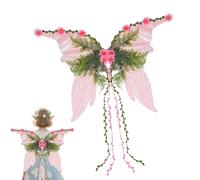 di fata - di farfalla scintillanti, per travestimento da donna, festa, festival, Natale, spettacolo, scena cosplay