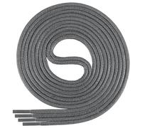 Di Ficchiano, lacci cerati premium, lacci rotondi per scarpe eleganti e scarpe in pelle, diametro 2-3 mm, lunghezza 45-120 cm, resistenti agli strappi, Adulti (unisex), Grau, 60 cm